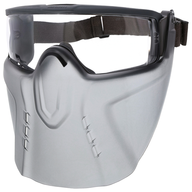 MCR Hydroblast® HB4 indirect Vent Goggle with Attached Faceshield