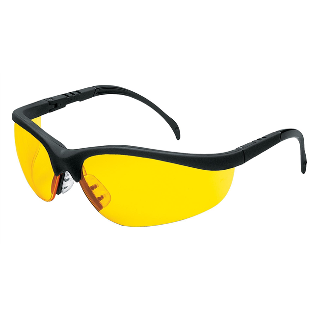 Klondike® KD1 Series Safety Glasses, Adjustable Temple Length