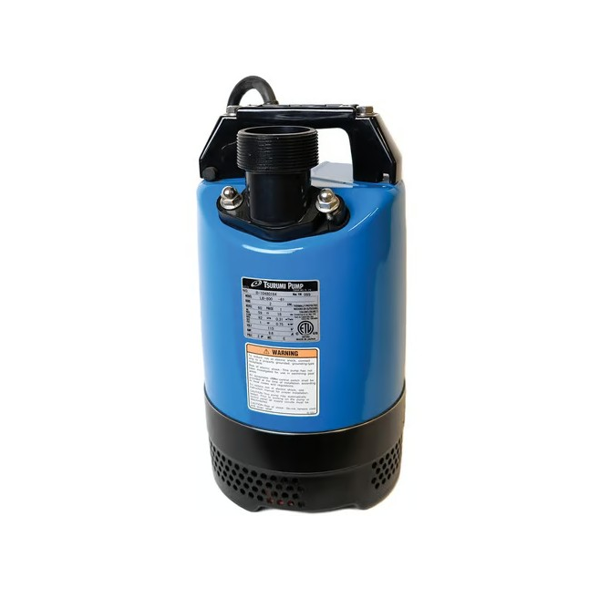 Tsurumi HS Series Submersible Dewatering Pump, 2", 1 HP