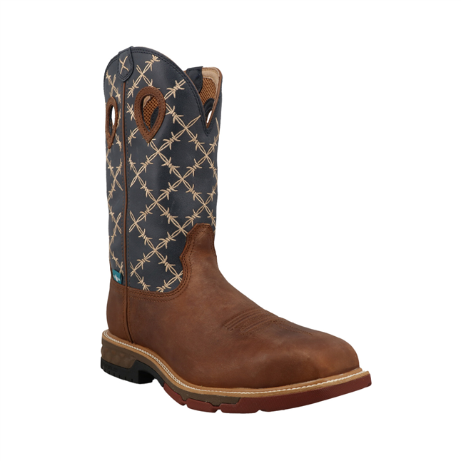 Twisted X Men's 12" Western Waterproof Metatarsal Guard Composite Toe Boot