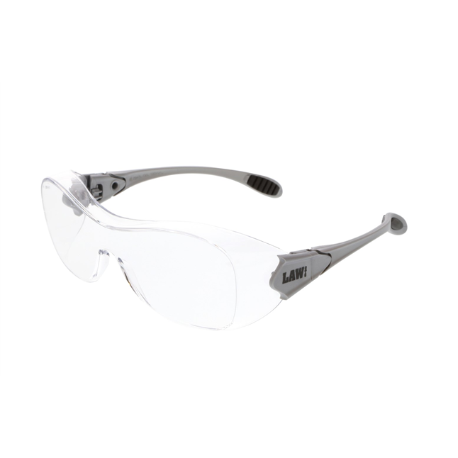 Law® OTG Series Over-the-Glass Safety Glasses, TPR Temple Inserts Main Image