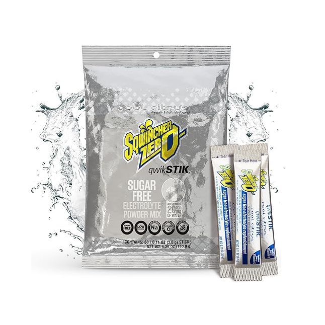 Sqwincher® ZERO Qwik Stik®, Yields 20 oz, 50 Stiks/Pack