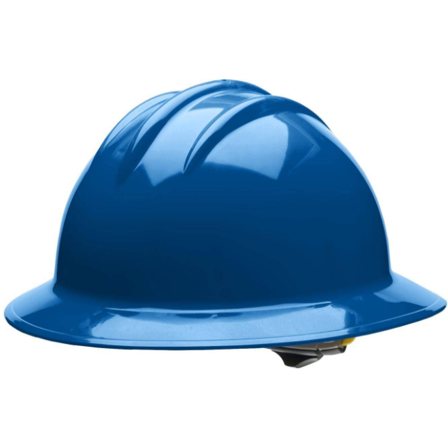 Bullard Classic Full Brim Hard Hat, Ratchet