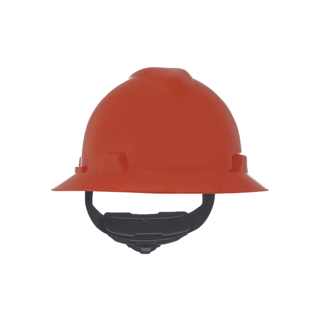 MSA V-Gard® Type I Slotted Full Brim Hard Hat