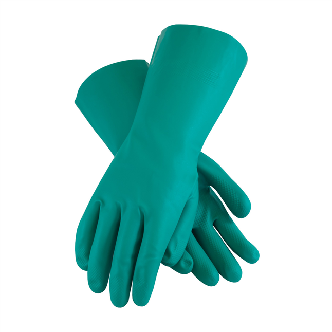 Nitrile Gloves, 13 Inch, Flock Lining