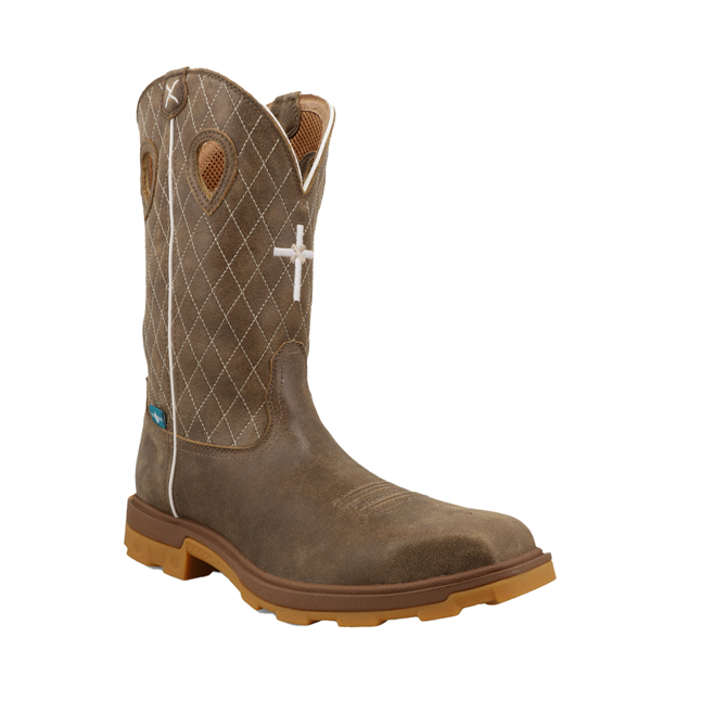 Twisted X Men's 12" Ultralite Waterproof Nano Toe Boot