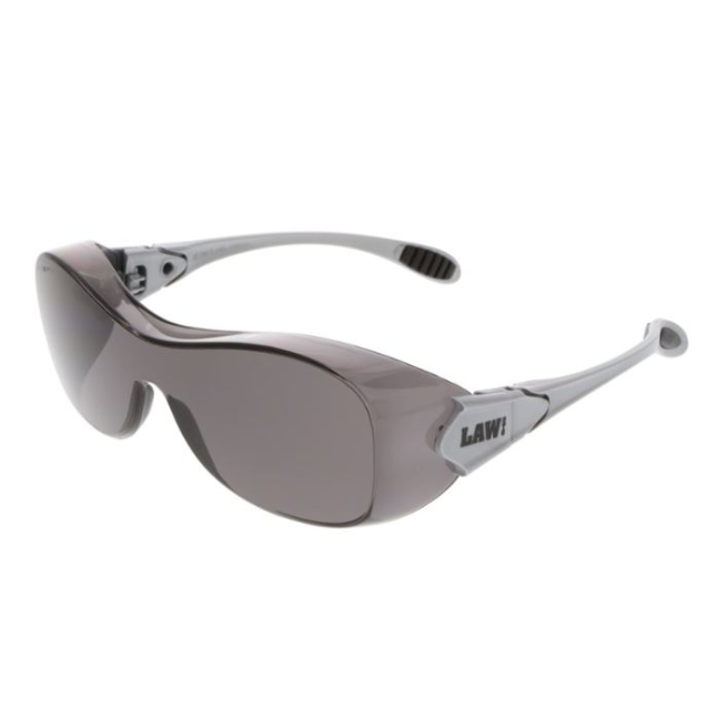 Law® OTG Series Over-the-Glass Safety Glasses, TPR Temple Inserts