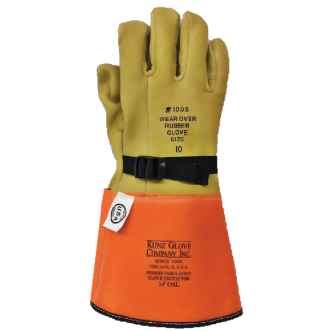 Kunz Goatskin 13" Glove Protector w/ Bell Cuff
