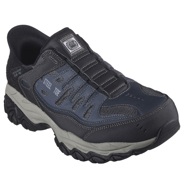 Skechers Men's Slip-ins Steel Toe Work Sneaker