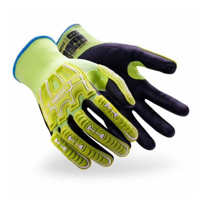 HexArmor Helix Impact Level 2 Glove, Cut A9, HPPE, 18 Gauge Main Image