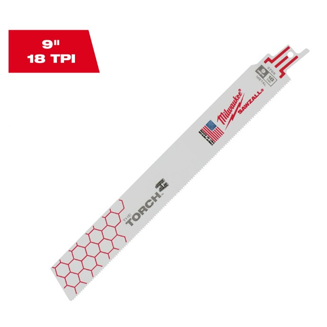 Milwaukee® SAWZALL® TORCH™ Metal Demolition 9" Blade