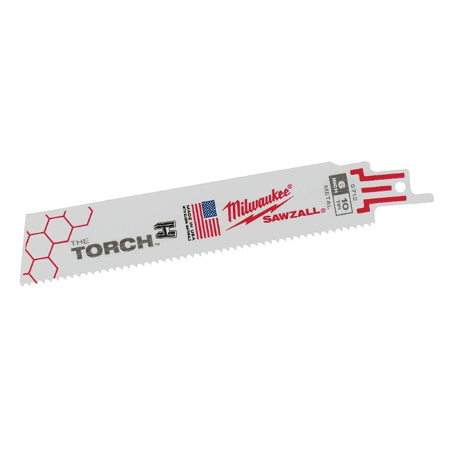 SAWZALL® TORCH™ Metal Demolition 6" Blades
