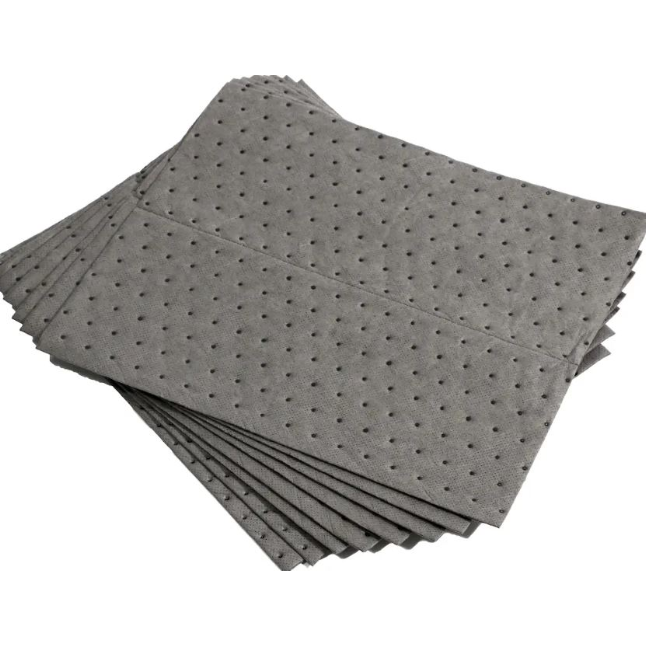 DiVal Oil Universal Mediumweight 15" x 18" Fine Fiber Pads