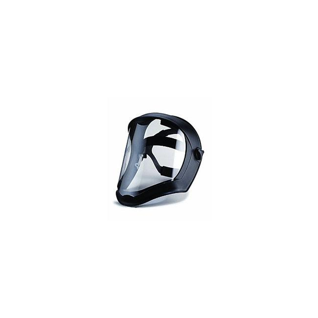 Uvex Bionic Faceshield, Black Body, Anti-Fog Hardcoat Lens
