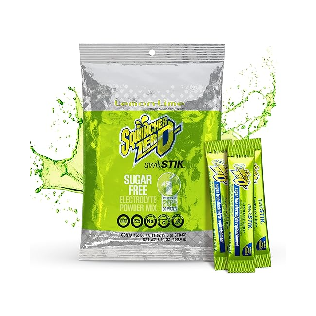 Sqwincher® ZERO Qwik Stik®, Yields 20 oz, 50 Stiks/Pack