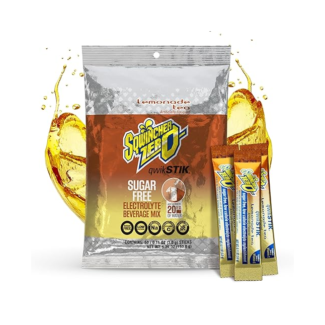 Sqwincher® ZERO Qwik Stik®, Yields 20 oz, 50 Stiks/Pack