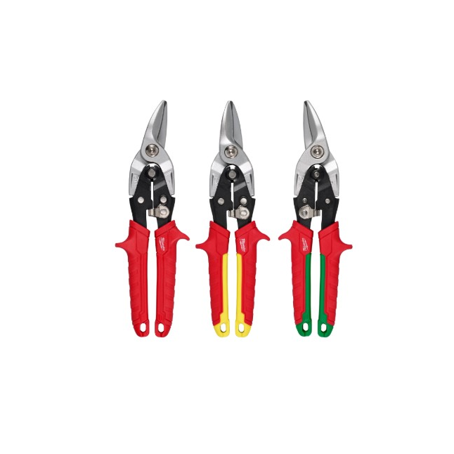 Milwaukee® 3 Piece Aviation Snips