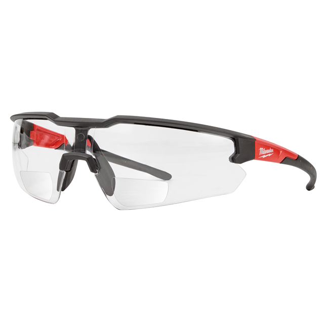 Milwaukee Anti-Scratch Magnified Safety Glasses
