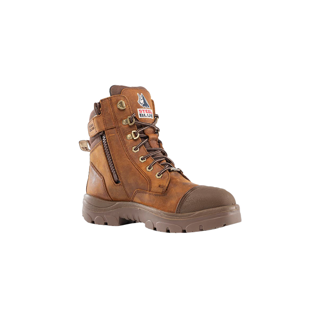 Steel Blue Men's 6" Southern Cross Waterproof Steel Toe Zip Boot