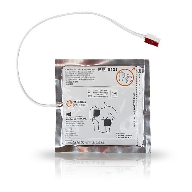 9131 Adult AED Electrode Set for G3 Series AED