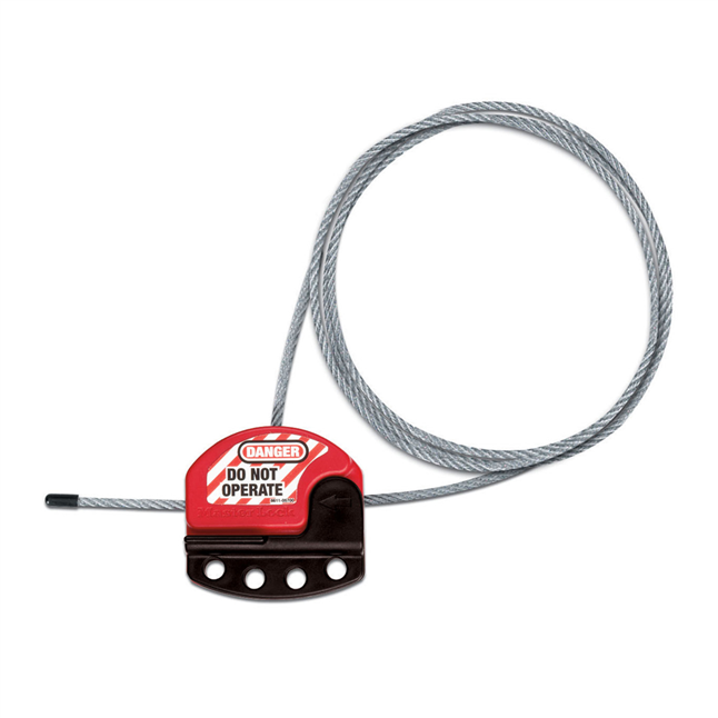 Master Lock® Adjustable Cable Lockout