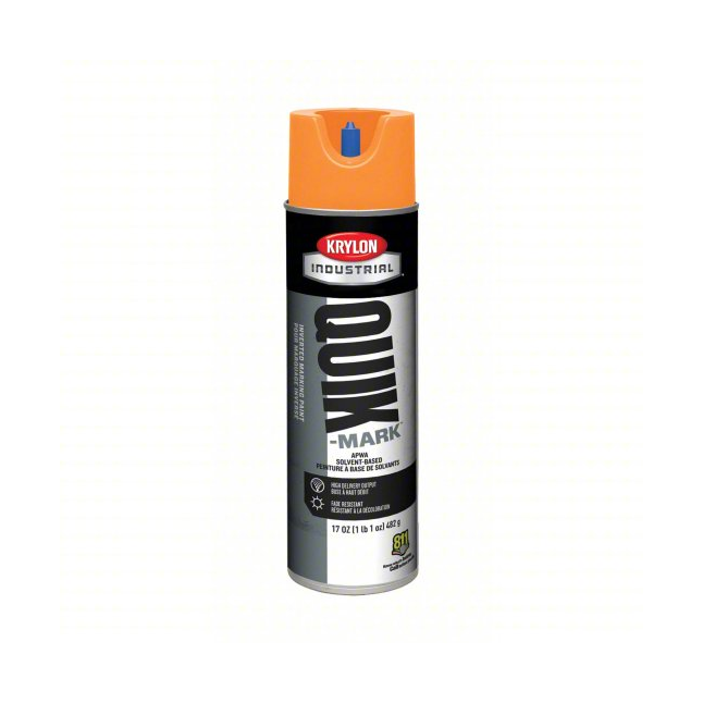 Krylon® Industrial Quik-Mark™ SolventBased Inverted APWA Marking Paints, 20 oz