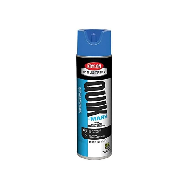 Krylon® Industrial Quik-Mark™ WaterBased Inverted APWA Marking Paints, 20 oz