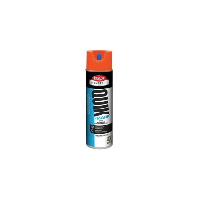 Krylon® Industrial Quik-Mark™ WaterBased Inverted APWA Marking Paints, 20 oz