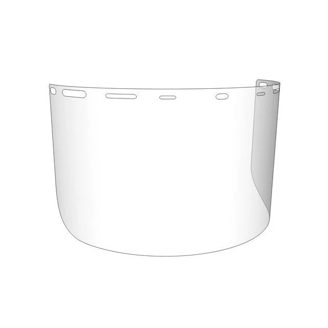 PETG Universal Visor, 8" x 15-1/2" x .040"