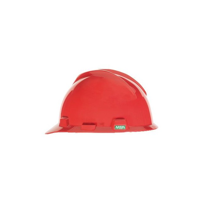 MSA Standard V-Gard® Type I Slotted Cap Style Hard Hat