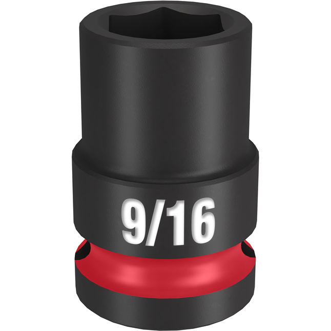 SHOCKWAVE Impact Duty™ 1/2" Drive 6 Point Sockets, SAE, Shallow