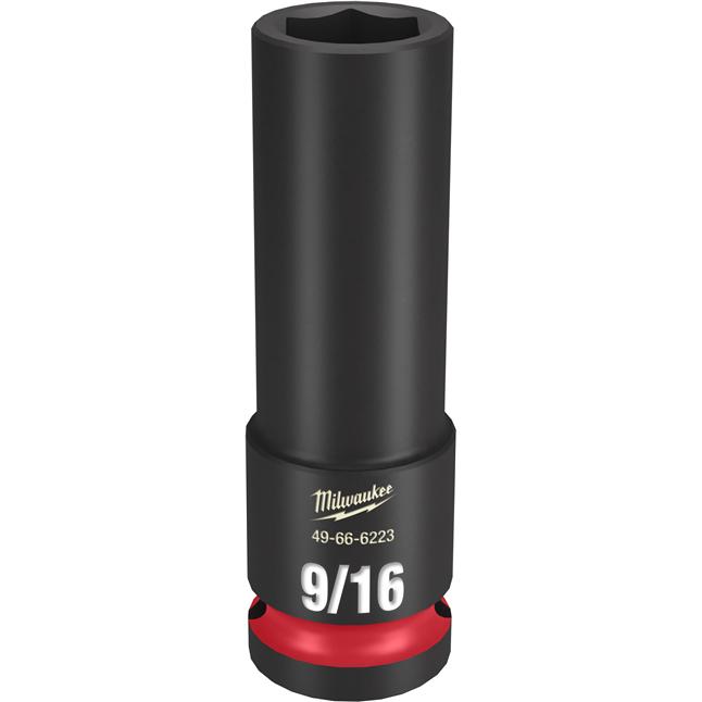 SHOCKWAVE Impact Duty™ 1/2" Drive 6 Point Sockets, SAE, Deep