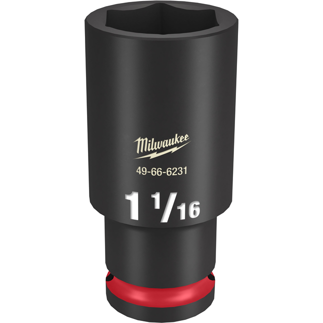 SHOCKWAVE Impact Duty™ 1/2" Drive 6 Point Sockets, SAE, Deep