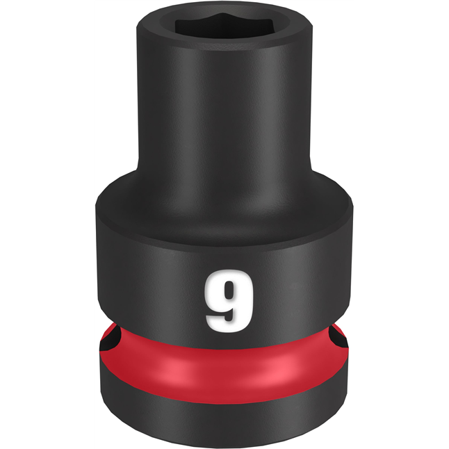 SHOCKWAVE Impact Duty™ 1/2" Drive 6 Point Sockets, Metric, Shallow