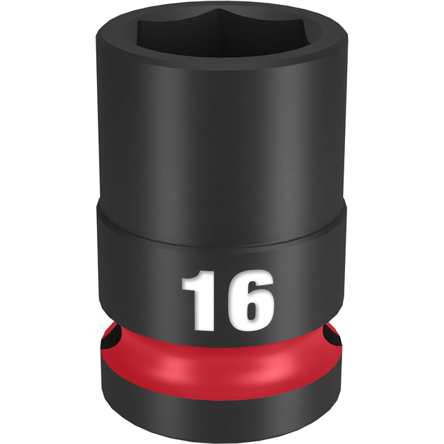 SHOCKWAVE Impact Duty™ 1/2" Drive 6 Point Sockets, Metric, Shallow
