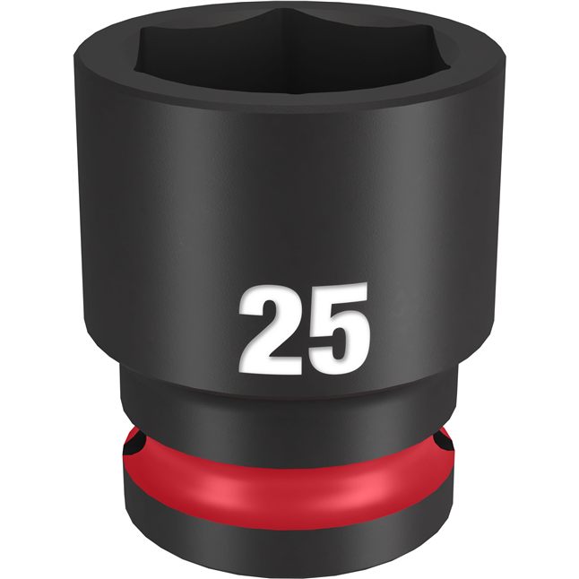 SHOCKWAVE Impact Duty™ 1/2" Drive 6 Point Sockets, Metric, Shallow