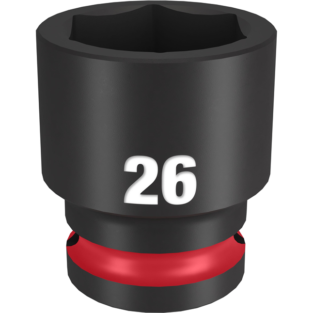 SHOCKWAVE Impact Duty™ 1/2" Drive 6 Point Sockets, Metric, Shallow