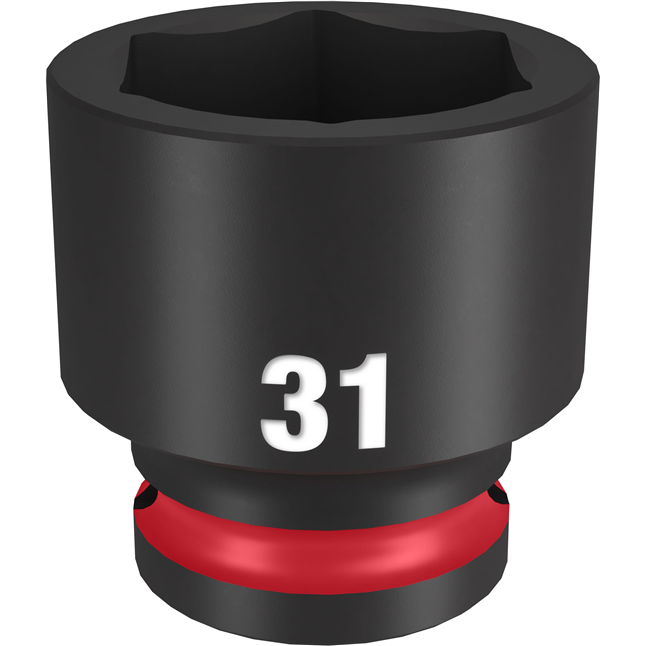 SHOCKWAVE Impact Duty™ 1/2" Drive 6 Point Sockets, Metric, Shallow