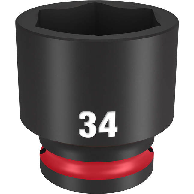 SHOCKWAVE Impact Duty™ 1/2" Drive 6 Point Sockets, Metric, Shallow