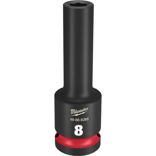 SHOCKWAVE Impact Duty™ 1/2" Drive 6 Point Sockets, Metric, Deep