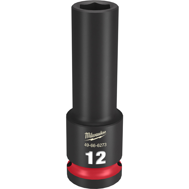 SHOCKWAVE Impact Duty™ 1/2" Drive 6 Point Sockets, Metric, Deep