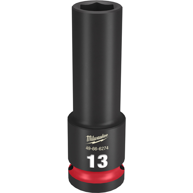 SHOCKWAVE Impact Duty™ 1/2" Drive 6 Point Sockets, Metric, Deep
