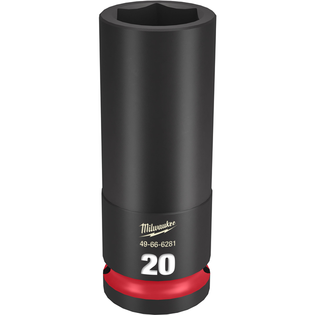 SHOCKWAVE Impact Duty™ 1/2" Drive 6 Point Sockets, Metric, Deep