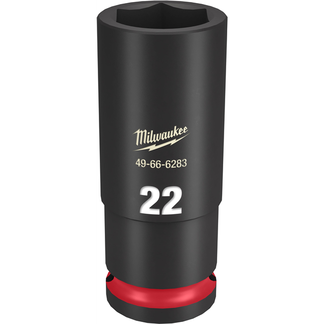 SHOCKWAVE Impact Duty™ 1/2" Drive 6 Point Sockets, Metric, Deep