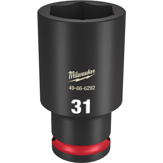 SHOCKWAVE Impact Duty™ 1/2" Drive 6 Point Sockets, Metric, Deep