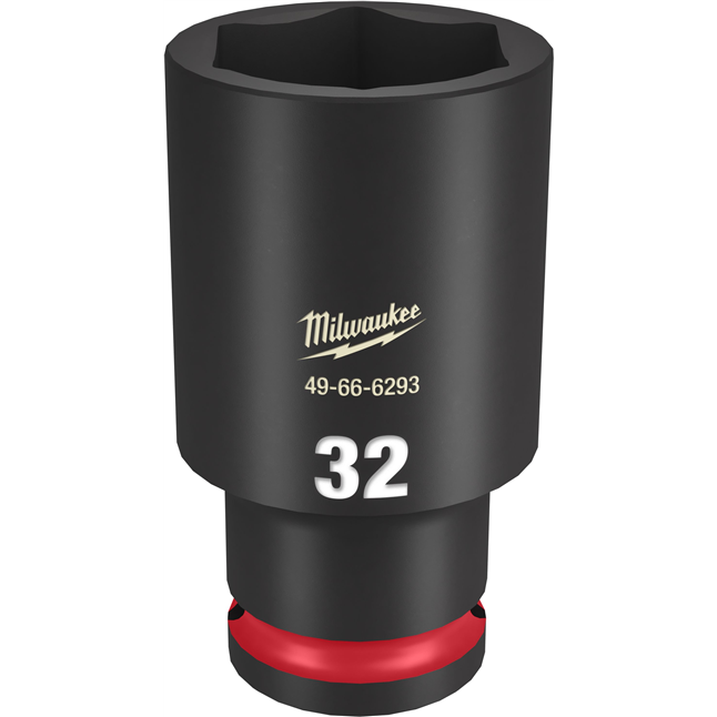 SHOCKWAVE Impact Duty™ 1/2" Drive 6 Point Sockets, Metric, Deep