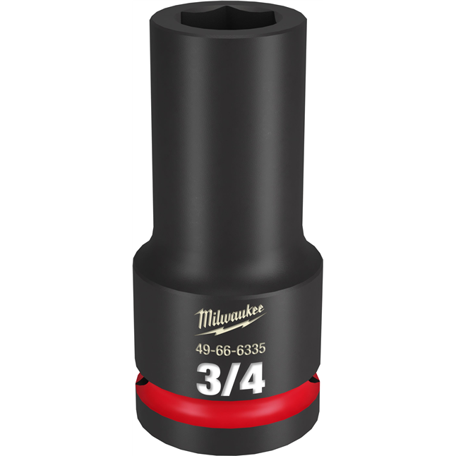 SHOCKWAVE Impact Duty™ 3/4" Drive 6 Point Sockets, SAE, Deep