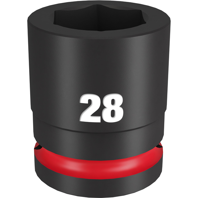 SHOCKWAVE Impact Duty™ 3/4" Drive 6 Point Sockets, Metric, Shallow