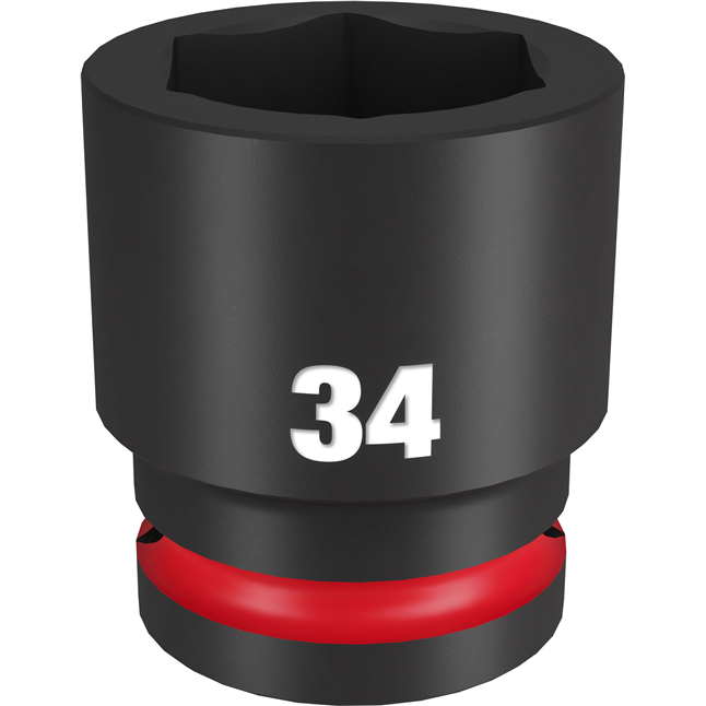 SHOCKWAVE Impact Duty™ 3/4" Drive 6 Point Sockets, Metric, Shallow