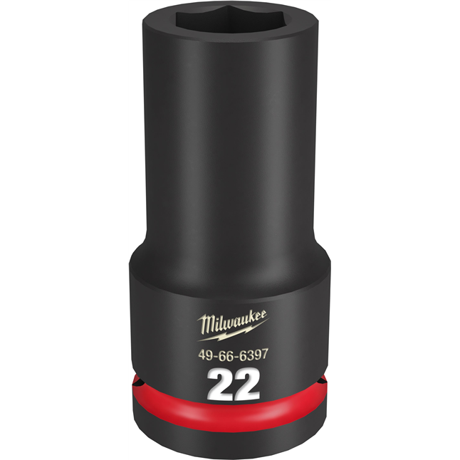 SHOCKWAVE Impact Duty™ 3/4" Drive 6 Point Sockets, Metric, Deep